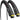 Fincci Pair 700x25c Tire - Road Bike Tires 700c, 25-622 with 1 mm Nylon Puncture Resistant - 120 TPI, Touring and Trainer Tires 700c for Street, Fixie, Hybrid, Adult Folding Bikes, Wheelset 700 x 25c