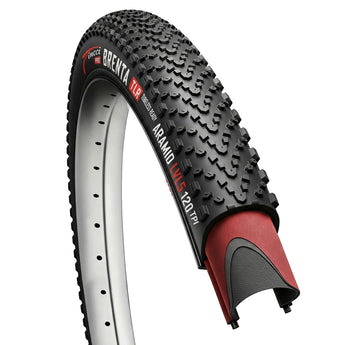 Fincci Tubeless 700x38c Bike Tire - Semi-Slick 700c Bike Tire - 120 TPI Gravel Foldable Kevlar 40-622 Puncture Proof Bike Tire with 1 mm Nylon LVL 5 for Electric, Hybrid, Road, City, Touring Bikes