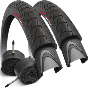 Fincci 26x1.95 bike tires with Presta tubes
