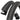 Fincci Set 20x1.95 Bike Tire with 2X 20 inch Bike Tube Schrader - Foldable MTB 20 inch Bike Tire, 53-406 - 30 TPI - Knobby Bike Tires 20" for Mountain & Trike & Folding & Electric & Tricycle Bikes